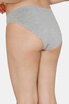 Zivame Anti-Microbial Low Rise Full Coverage Bikini Panty (Pack of 3) - Multicolor — thumbnail 7